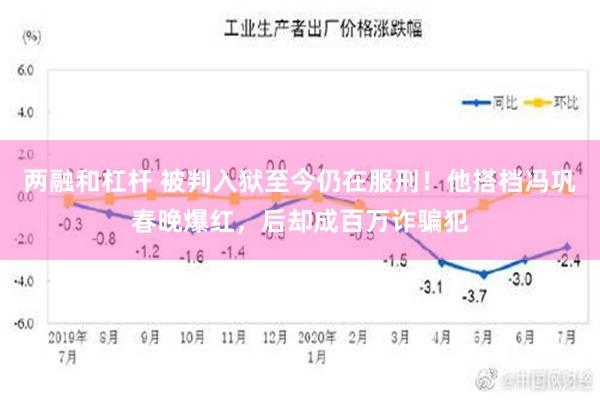 两融和杠杆 被判入狱至今仍在服刑！他搭档冯巩春晚爆红，后却成百万诈骗犯