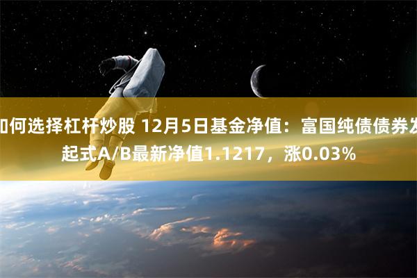 如何选择杠杆炒股 12月5日基金净值：富国纯债债券发起式A/B最新净值1.1217，涨0.03%